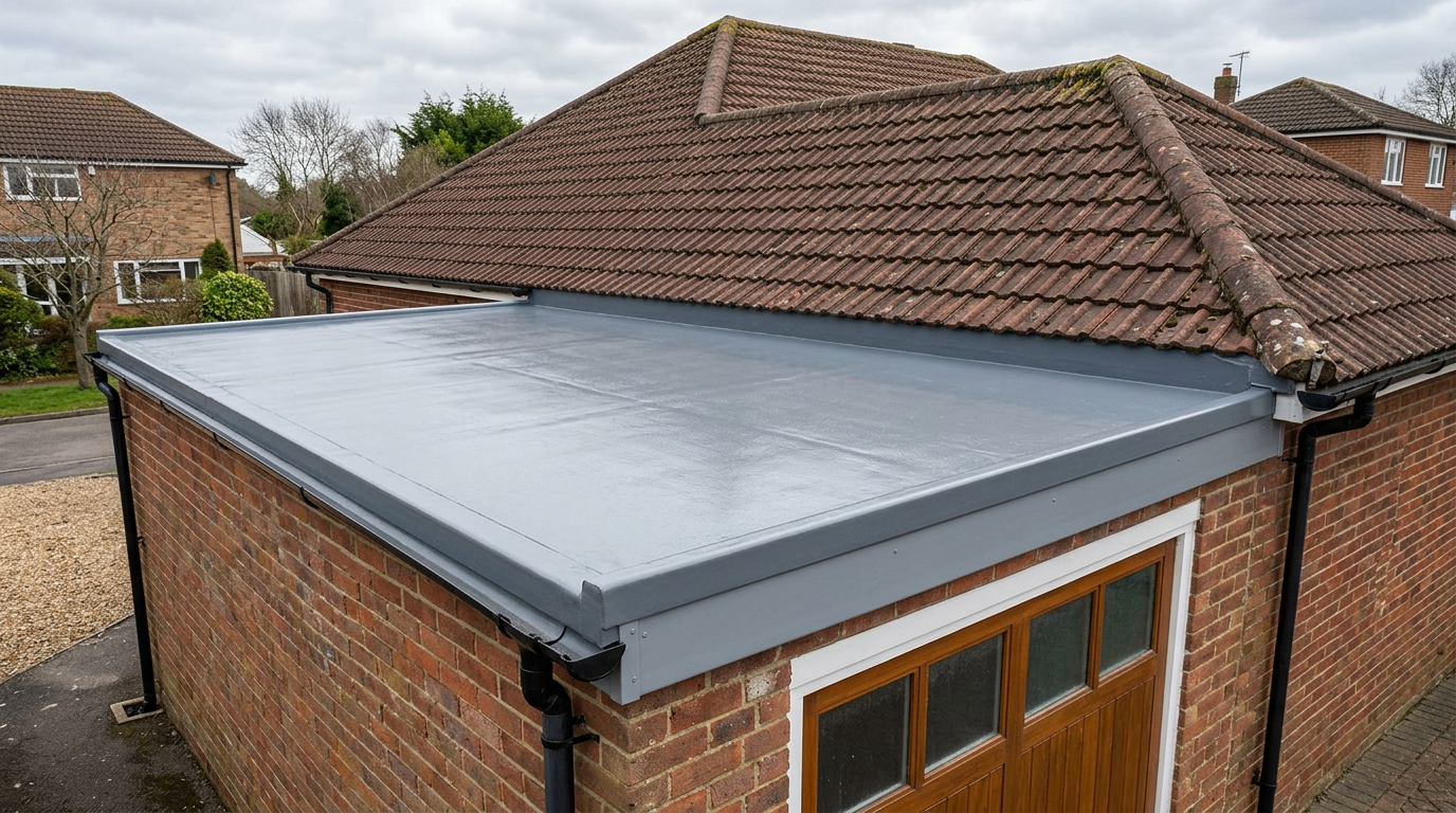 Flat Roofing (EPDM & GRP) example 1